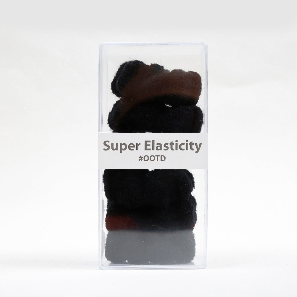 Wholesale Textile Wrinkle Small Size Fabric Hair Loop Rubber Band